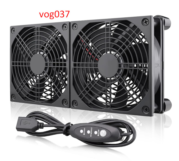 Wathai High Airflow Router Cooling Fan for Computer Cooler TV Small Box DC 5V