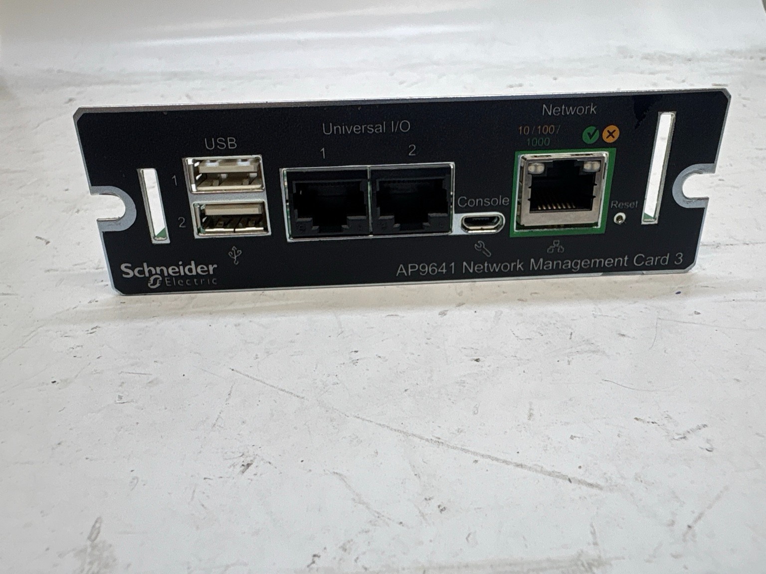 Schneider Electric AP9641 UPS Network Management Card 3 SmartSlot Gigabit T8B5