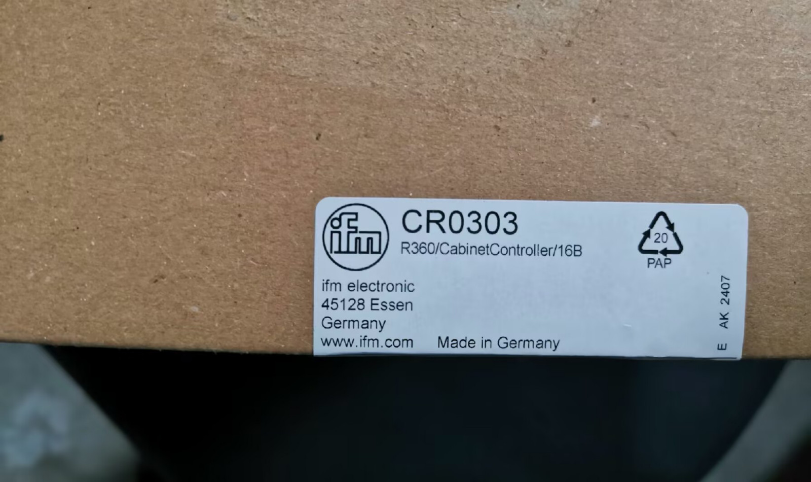 1PC New IFM CR0303 Controller Via FedEx or DHL