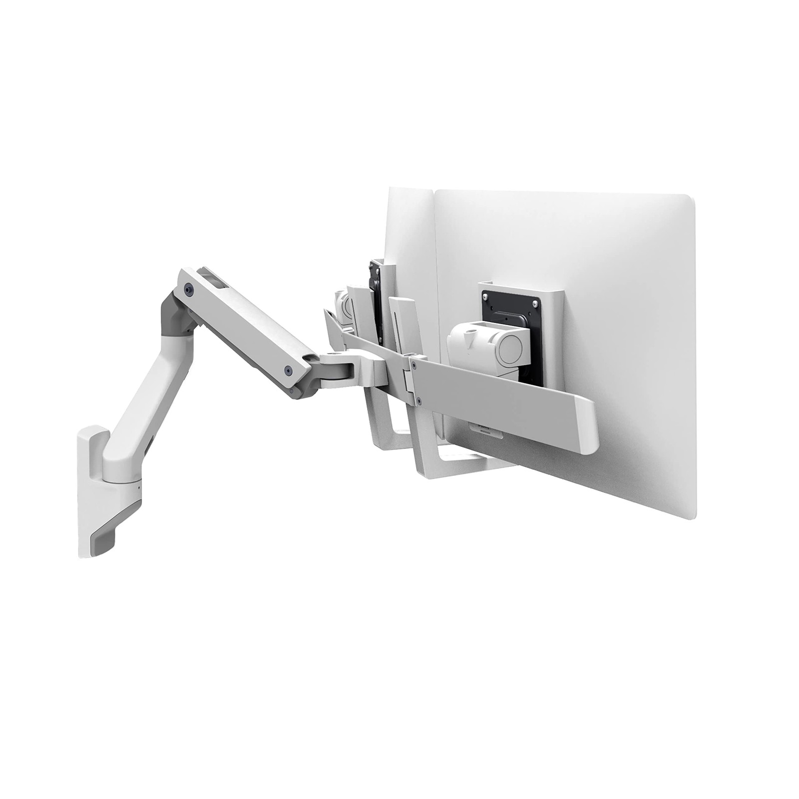 Ergotron – HX Dual Monitor Arm, VESA Wall Mount – for 2 Monitors Up to 32 Inches