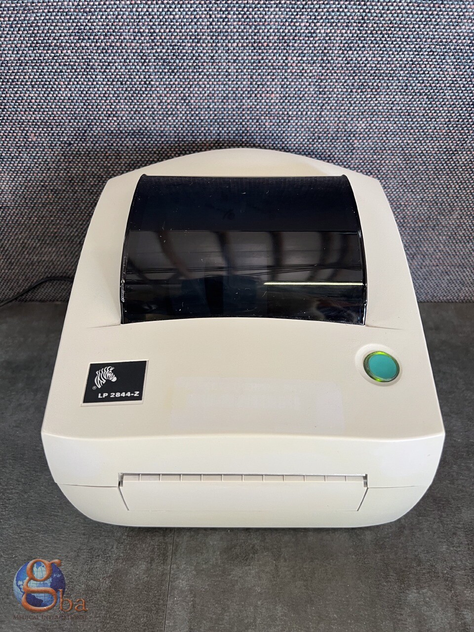 Zebra LP2844-Z (284Z-20400-0001) Network/Local Thermal Printer w/ Power Supply