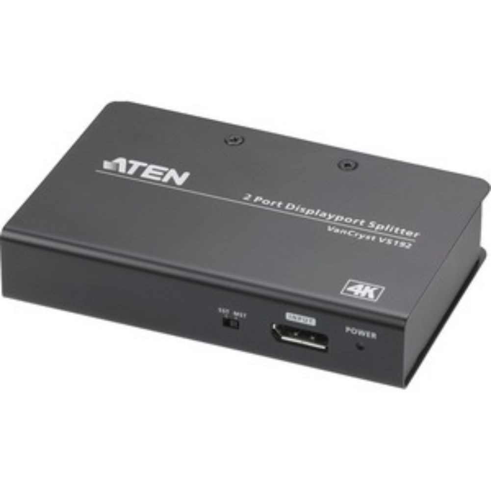 ATEN VS192 2-Port 4K MST/SST DisplayPort Splitter
