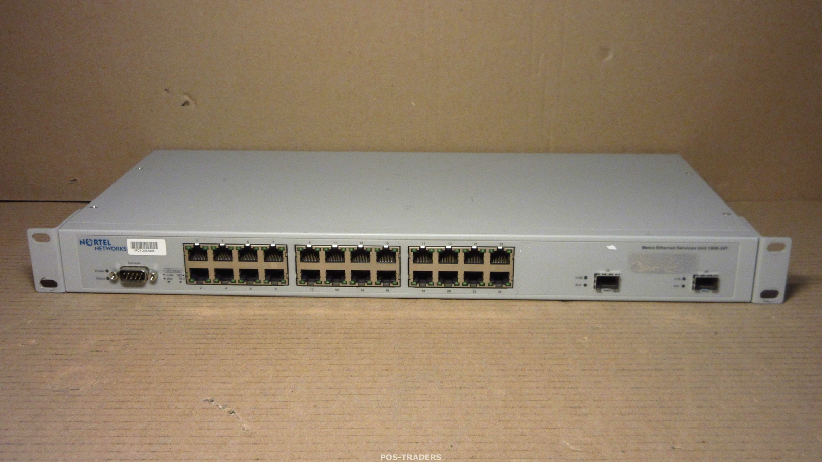 Nortel 1800-24T Metro Ethernet Services Unit 24-Port 10/100 2x SFP - INCL EARS