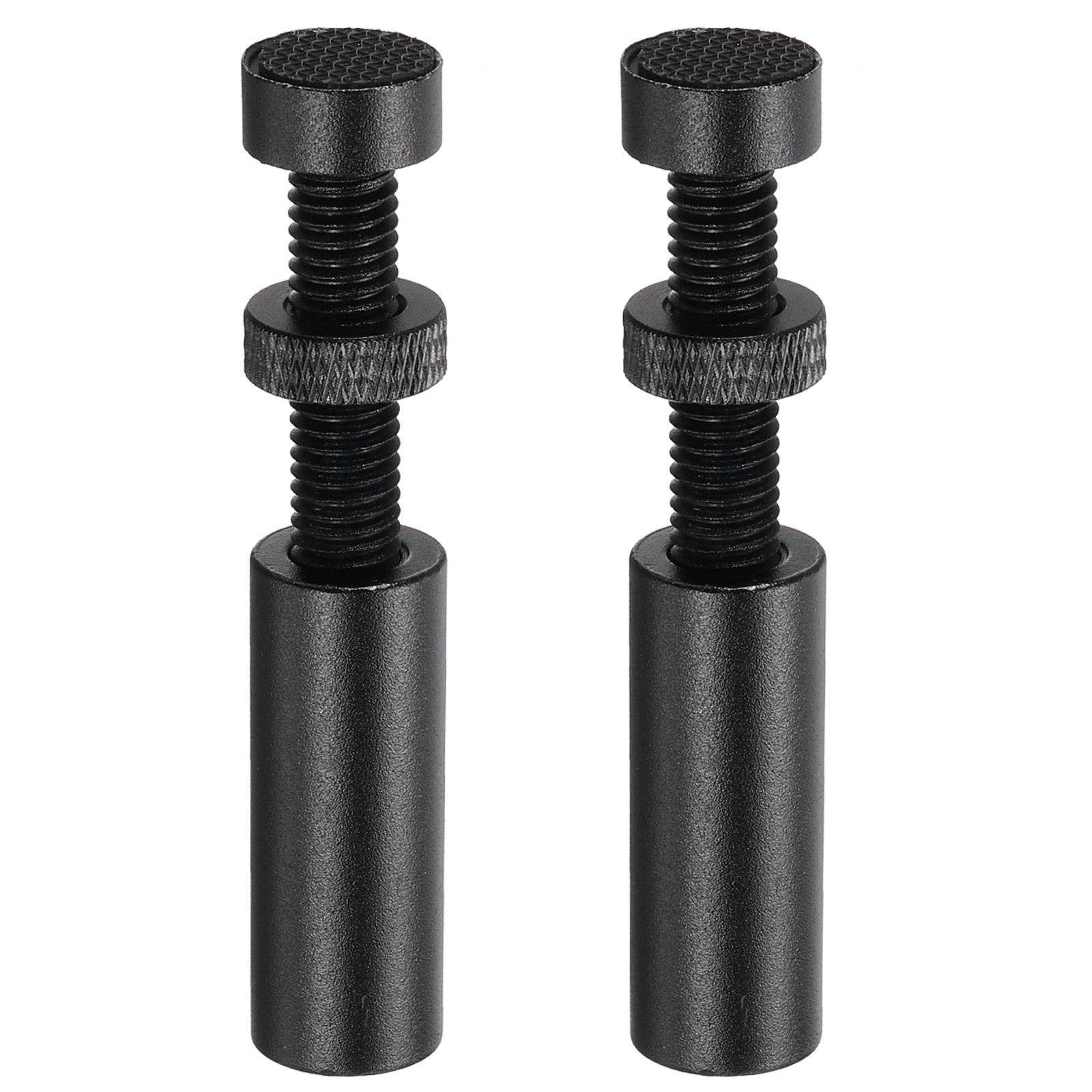 2 Pcs Aluminum Black Graphics Card GPU Support Bracket 49-80mm Adjustable Height