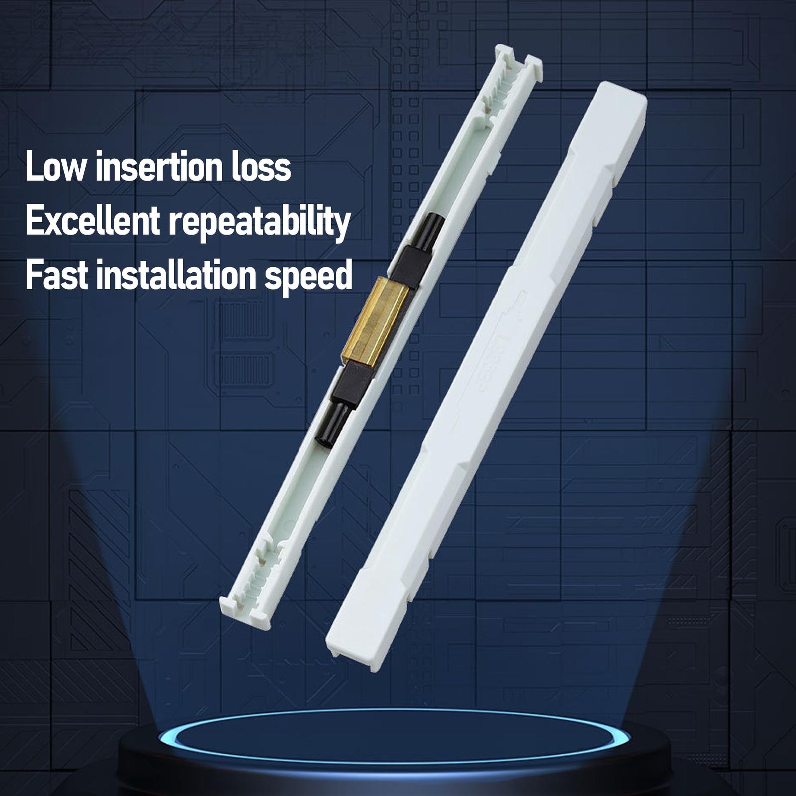 5Pcs Fiber Optical Cold Fast Connector Durable For FTTH Installations Excellent