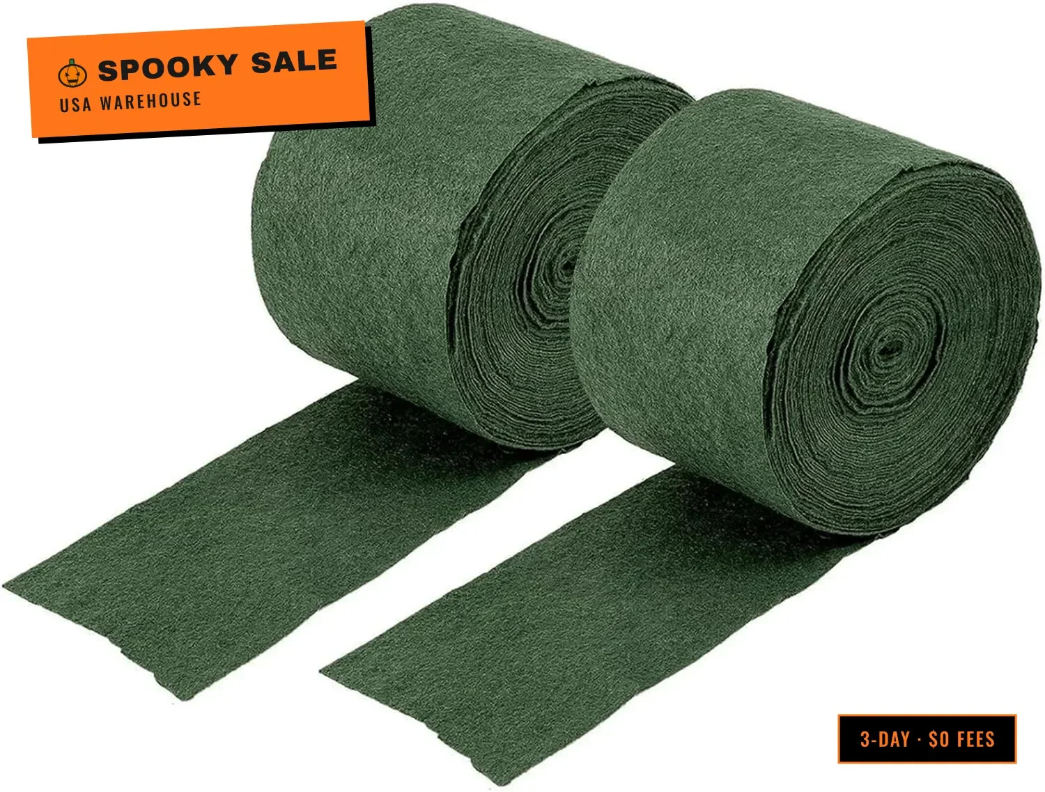 2Pcs 5in x 65ft Breathable Tree Wrap for Plant Covers Freeze Protection