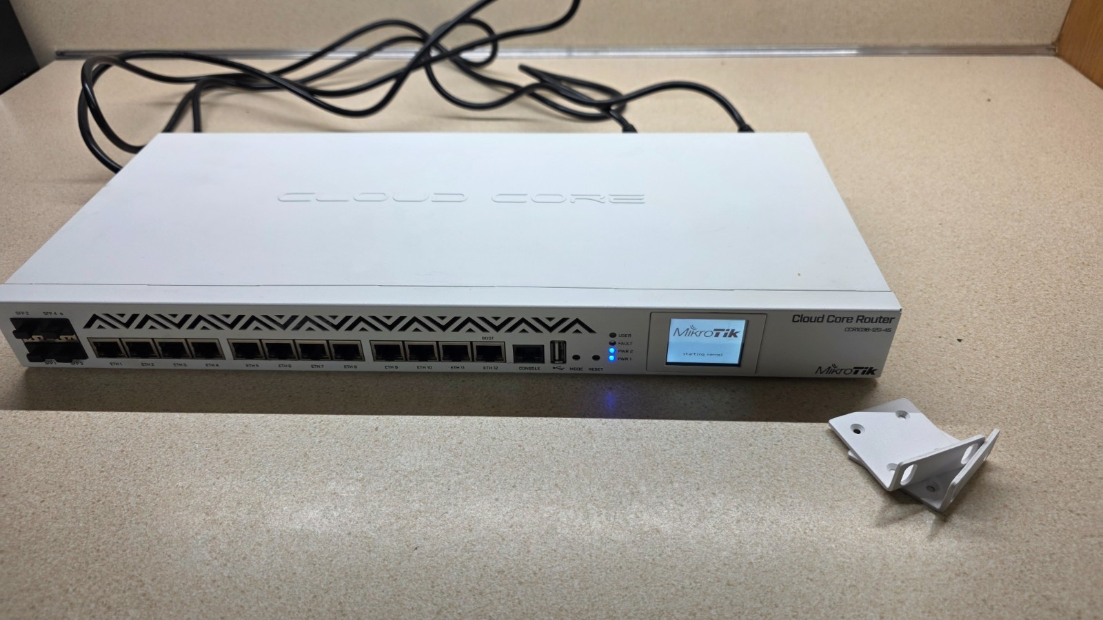 Mikrotik CCR1036-12G-4S+ Cloud Core Router USED, Updated to ROS7