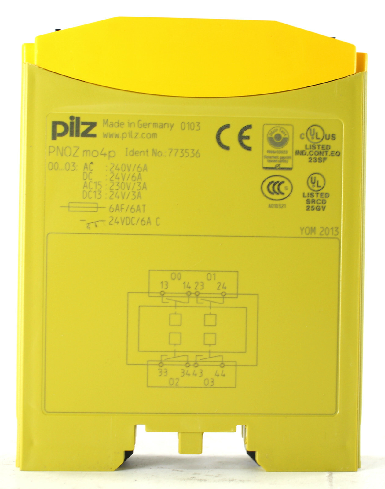 PILZ PNOZ M04P 773536 Safety Relay