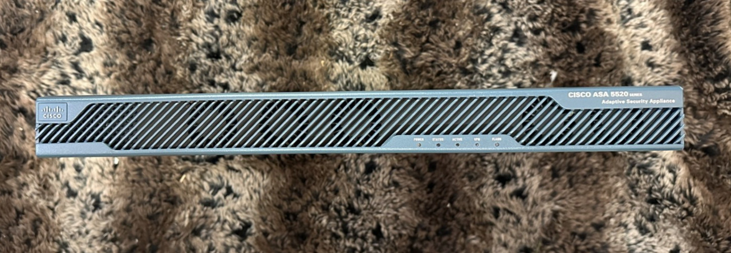 Cisco  ASA 5520  ADAPTIVE SECURITY APPLIANCE