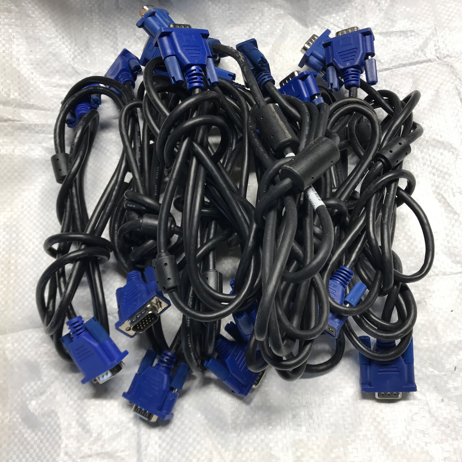 10x  VGA Monitor Display Cable (Lot)