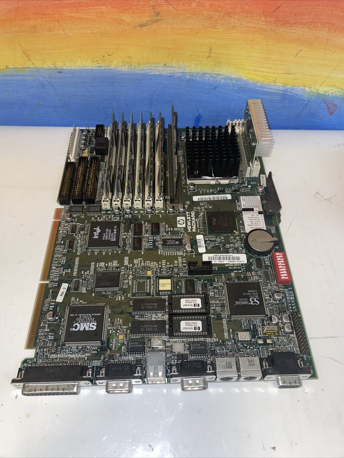HP Vectra VL5 Socket 7 Motherboard D3830-60004+CPU +Ram