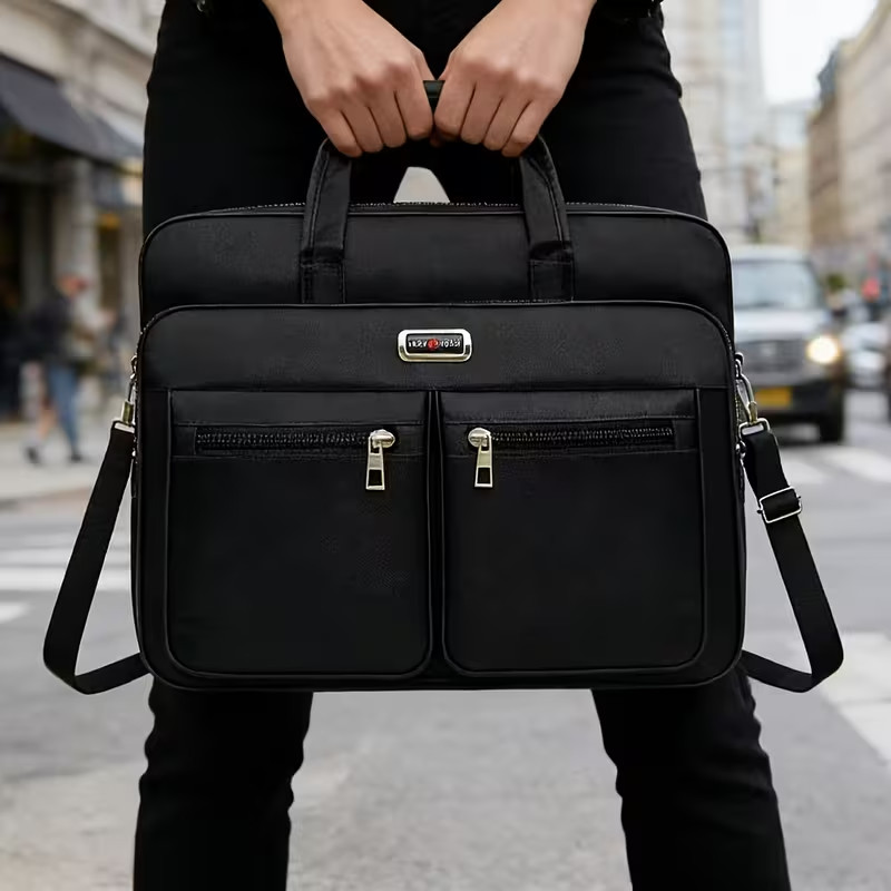 15.6-inch Laptop Computer Bag, Business Briefcase Suitable for Both Men And Wome