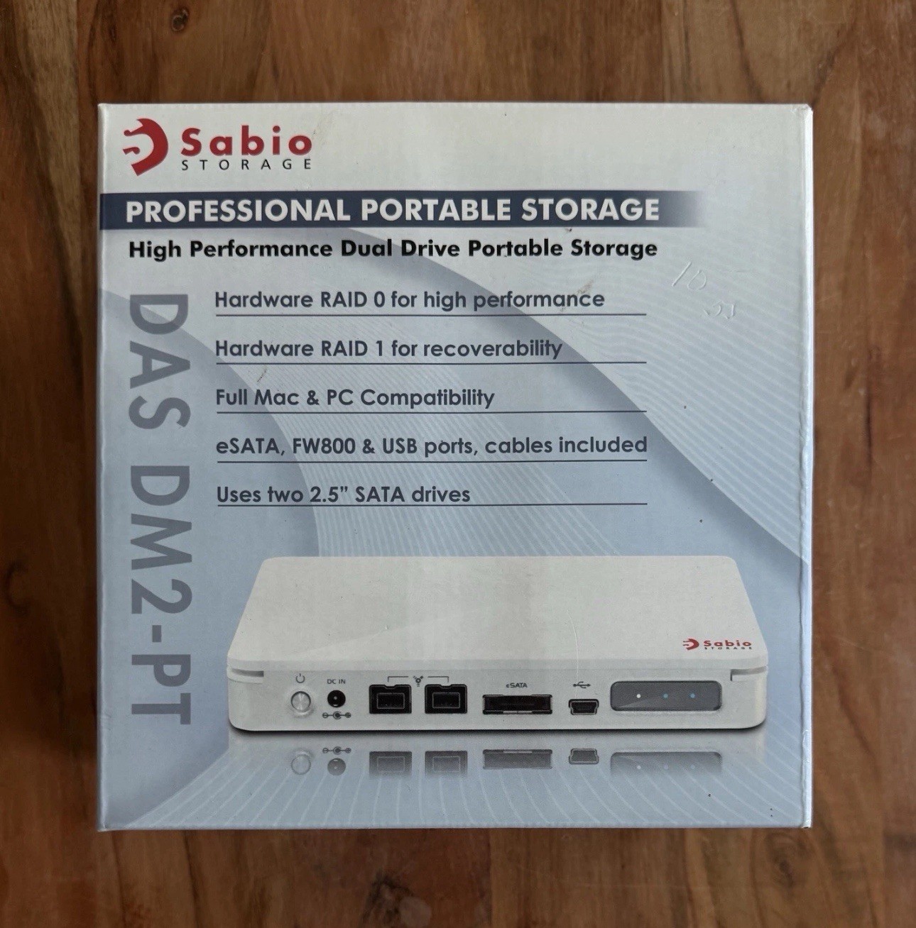Sabio Professional High Performance Dual Drive Portable Storage 2 X 500GB