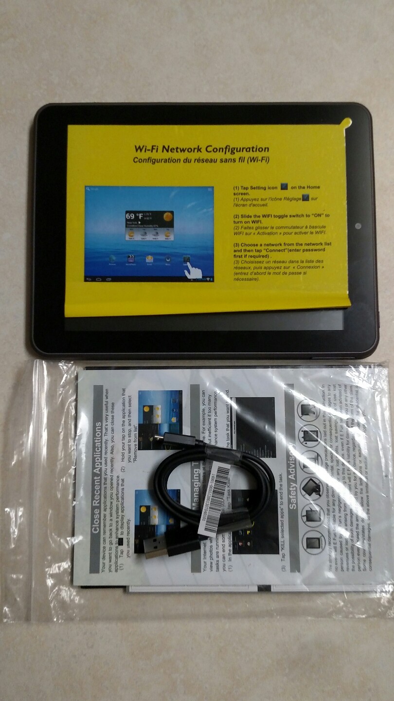 Nextbook Premium 8 4gb WiFi Tablet With Carrying Pouch NEXT8P12 8" 