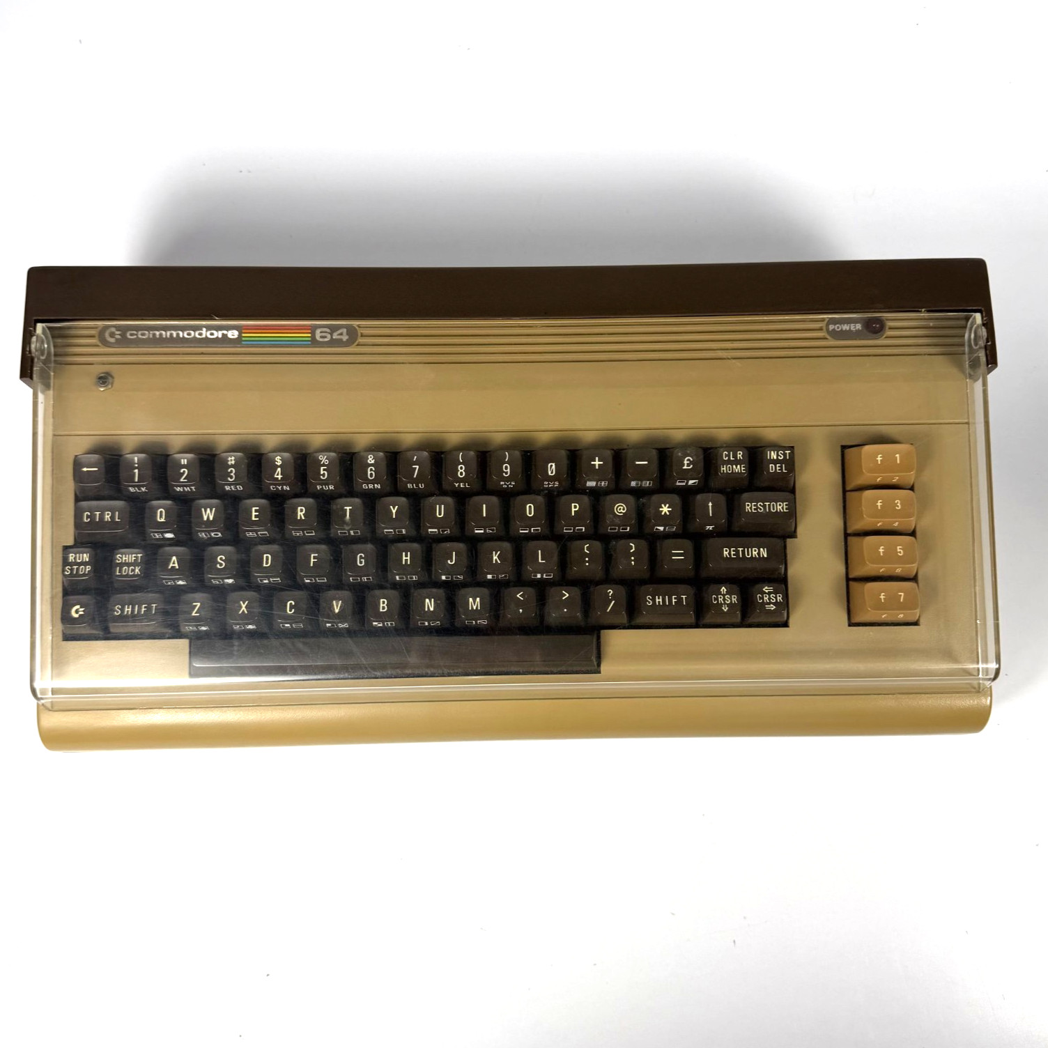 Vintage Commodore 64 Keyboard For Home Computer BR98YV-64 , Tested Works