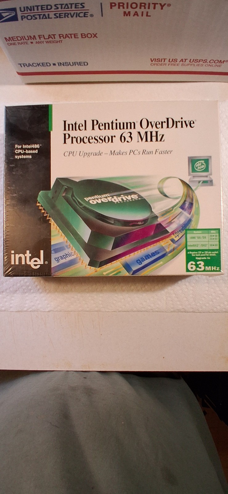 Pentium OverDrive 63 (PODP5V63) processor was released on February 3, 1995