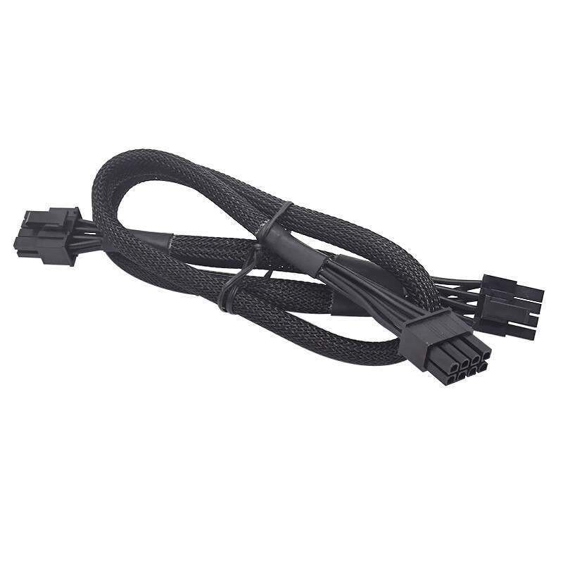 For Super Flower PSUs 8Pin To Dual 8Pin (6+2 ) PCIe VGA Power Cable