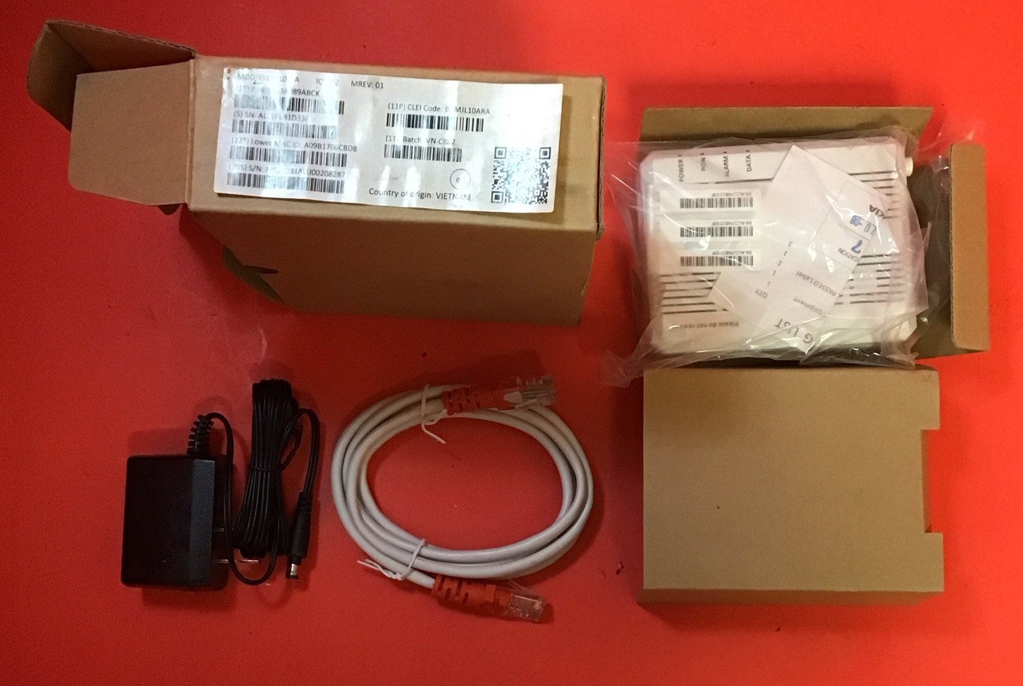 NEW Nokia AT&T Fiber optic ethernet Network terminal G-010G-A /PT698