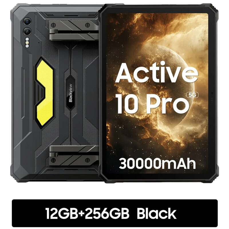 Blackview Active 10 Pro Rugged 5G Tablet Android 14 Mobile Outdoor GPS Unlocked