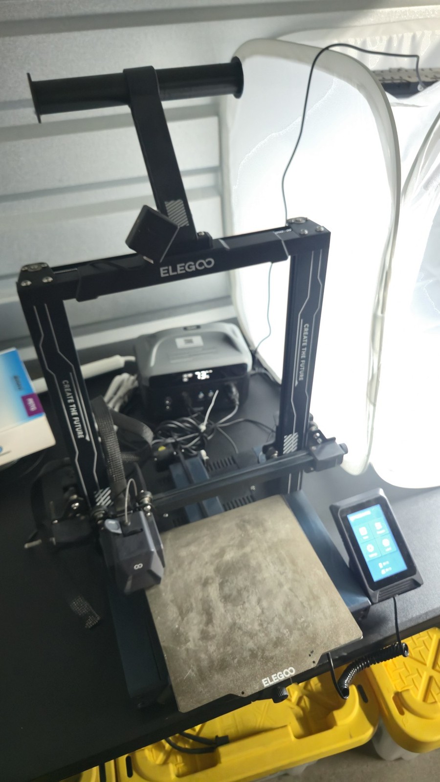 ELEGOO Neptune 3 Pro FDM 3D Printer + Filament Bundle PETG PLA - Tested Working