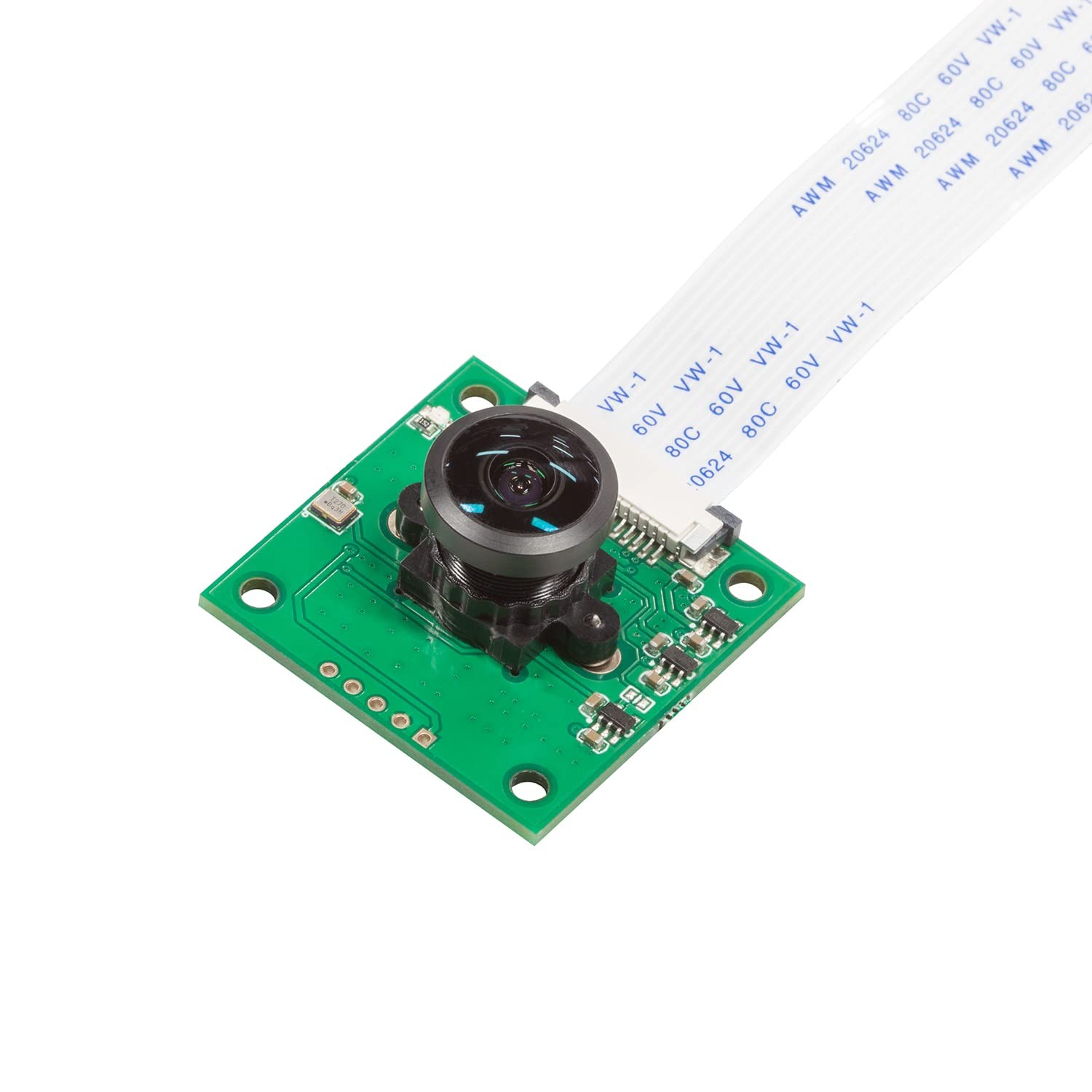 5MP Ultra Wide Angle Fisheye Lens OV5647 Camera Module IR Filter Manual