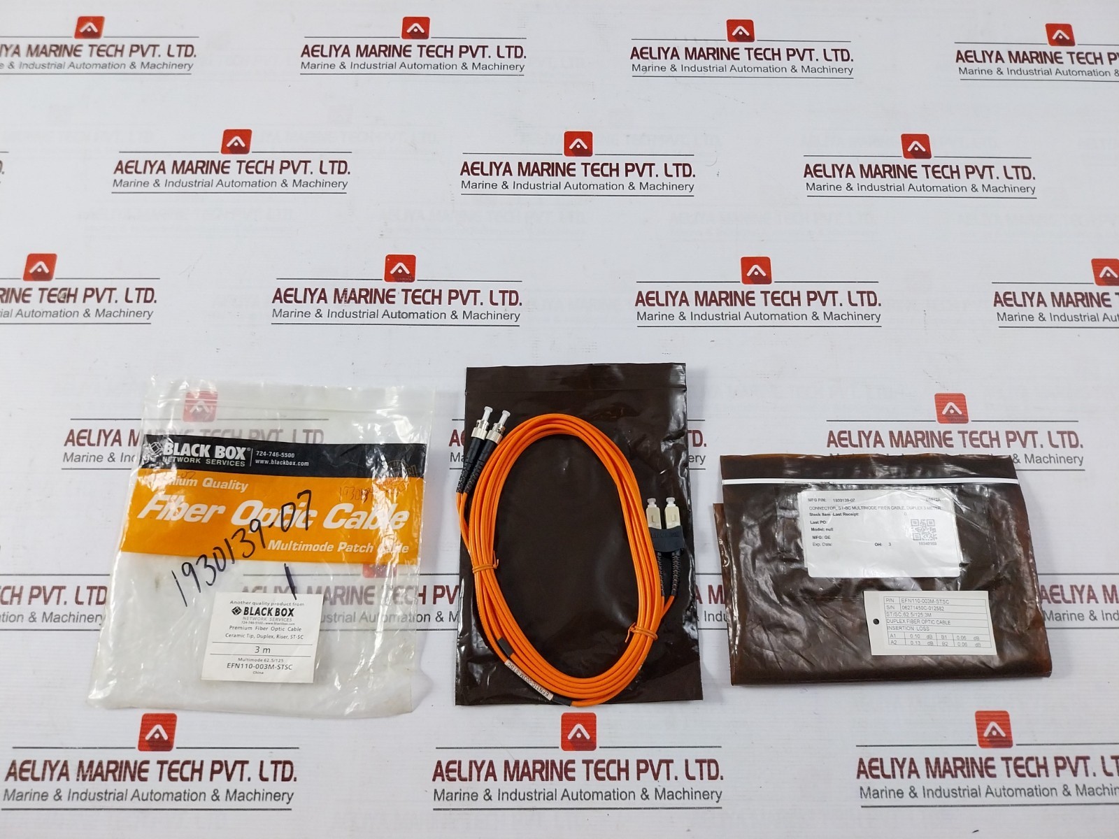 Black Box EFN110-003M-STSC Multimode Fiber Cable Duplex 3 Meter