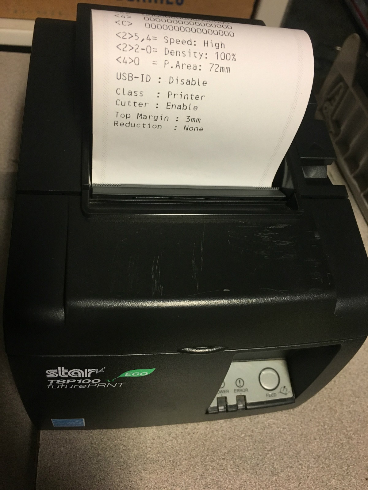 STAR TSP100iii FuturePRNT Black POS Thermal USB Receipt Printer TSP143iiiU
