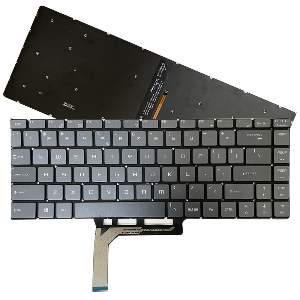 for MSI MS-16Q5 WS65 9TJ keyboard with Backlit US NSK-FDABN_800 P-180402-2 tbk