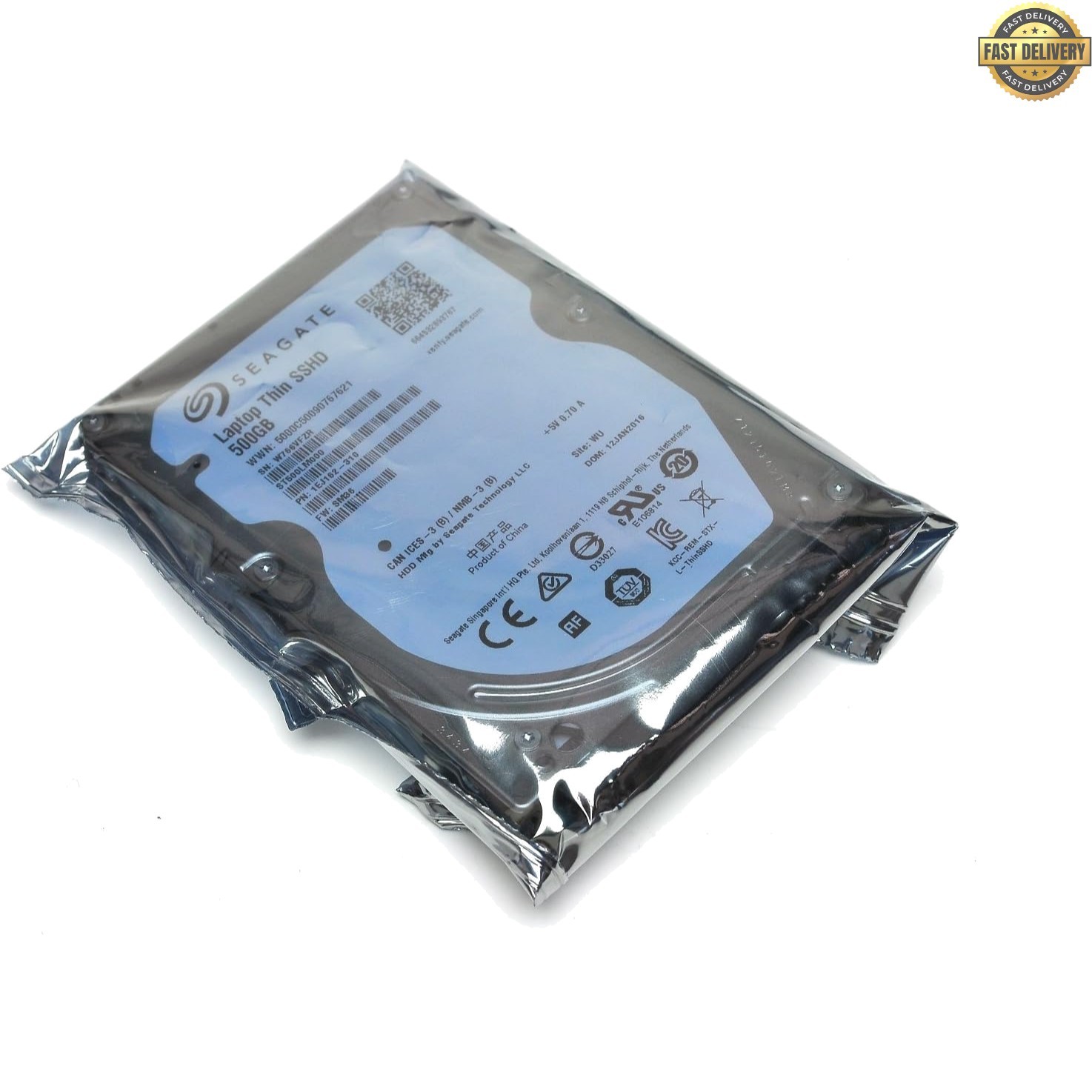 500GB Solid State Hybrid Drive - Sleek, Fast, and Compatible with All Laptops