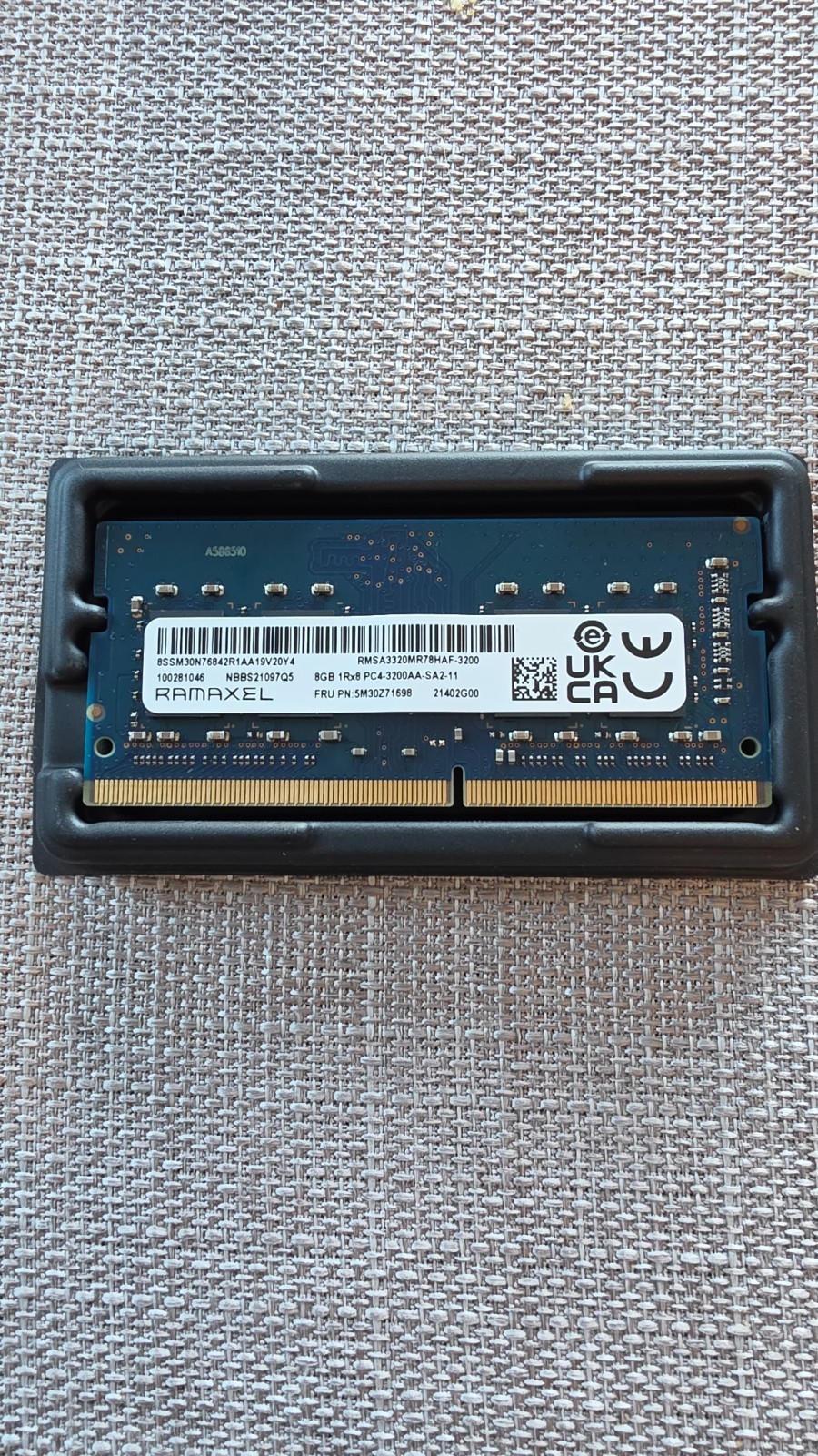Ramaxel 8GB 1Rx8 PC4-3200 RAM Memory SODIMM Laptop Card RMSA3320MR78HAF-3200