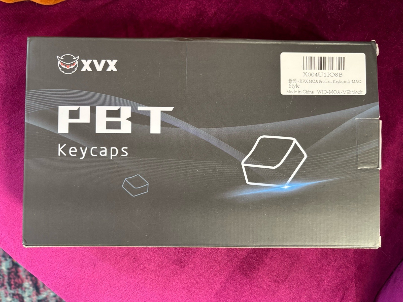 XVX PBT keycap Set MOA profile MAC style New In Box