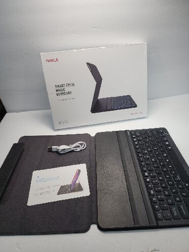 iWalk Crazy Keyboard Smart Folio Magic Keyboard For iPad Pro12.9" Black New Open