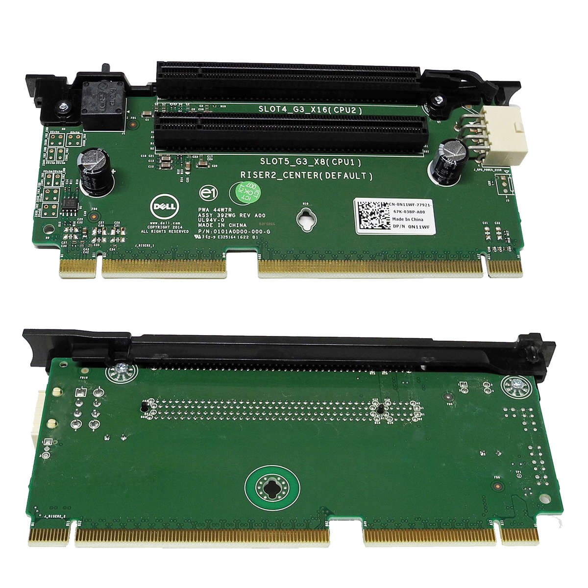DELL 0N11WF Riser 2 Board 2x PCIe x16 3.0 for PowerEdge R730 R730xd Server