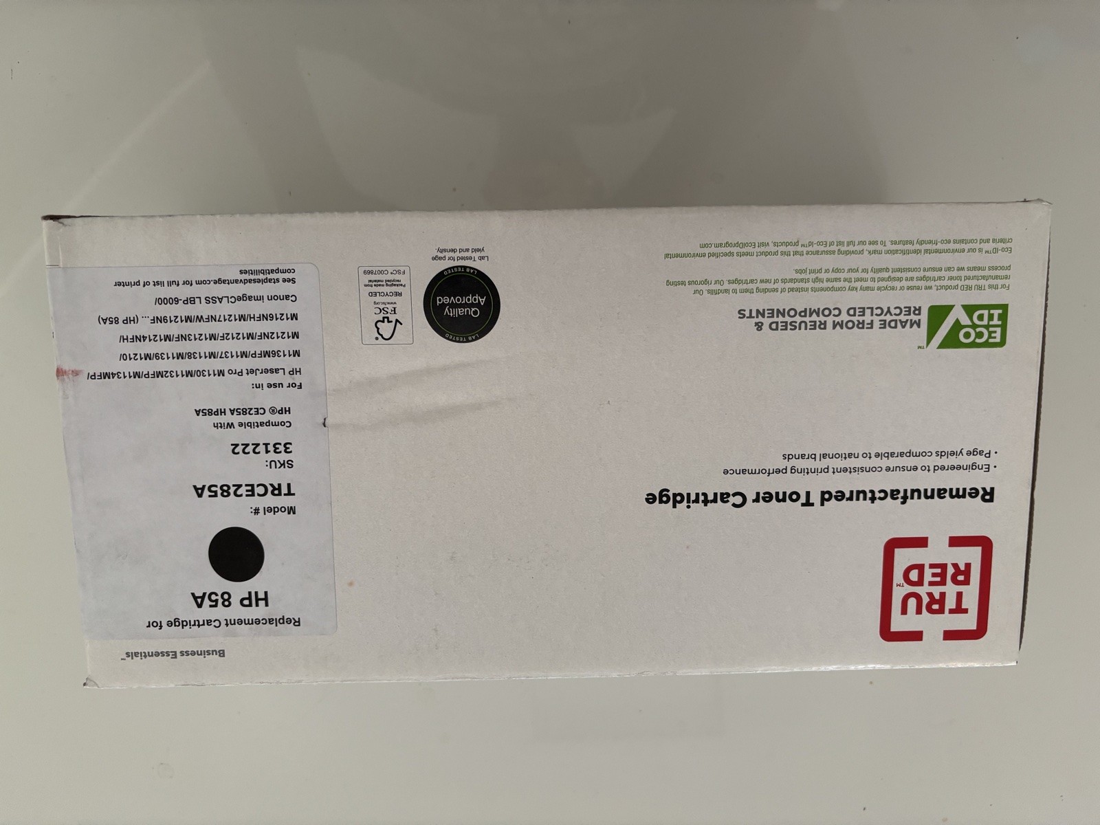 TRU RED TRCE285A Compatible Toner HP 85A CE285A Black P1102 M1212