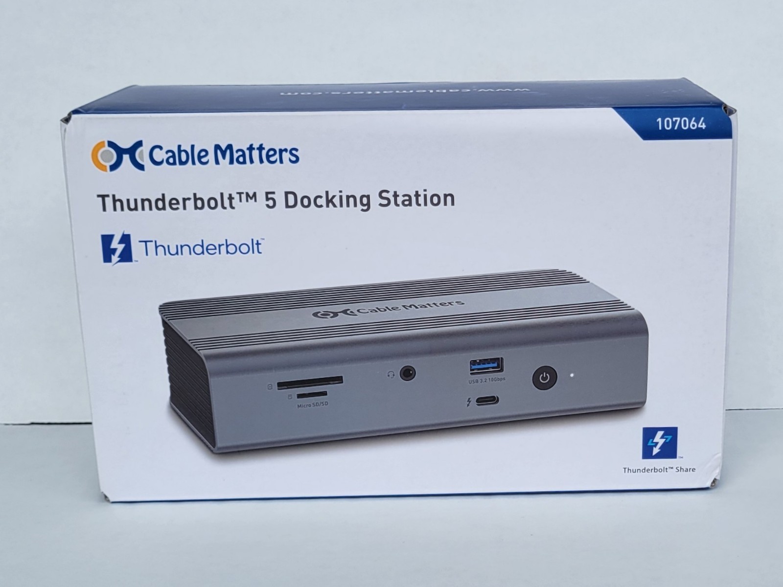 Cable Matters Thunderbolt 5 Docking Station Model 107064, New-unopened