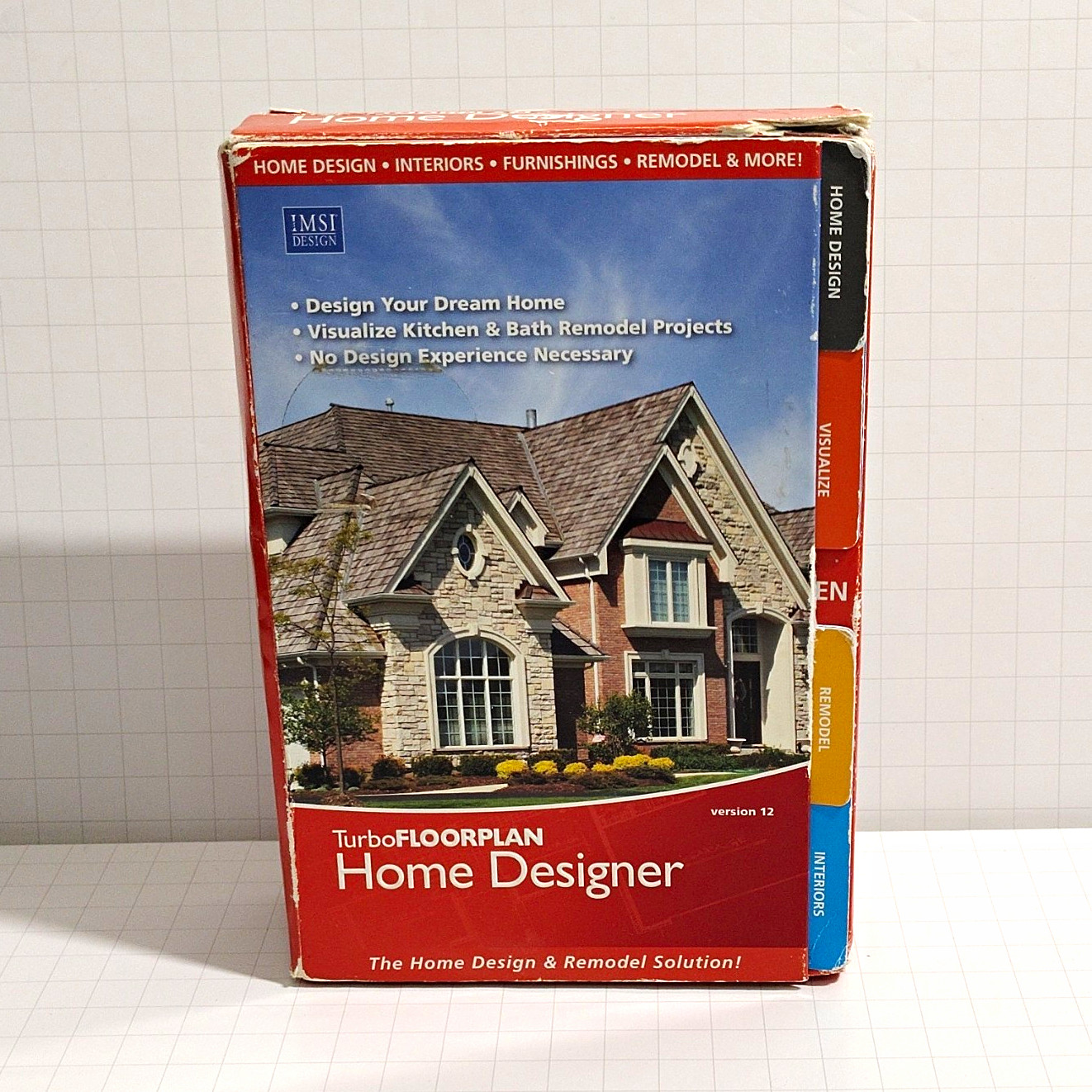 Imsi Design TurboFLOORPLAN Home Designer V12 Home Design CD Windows English