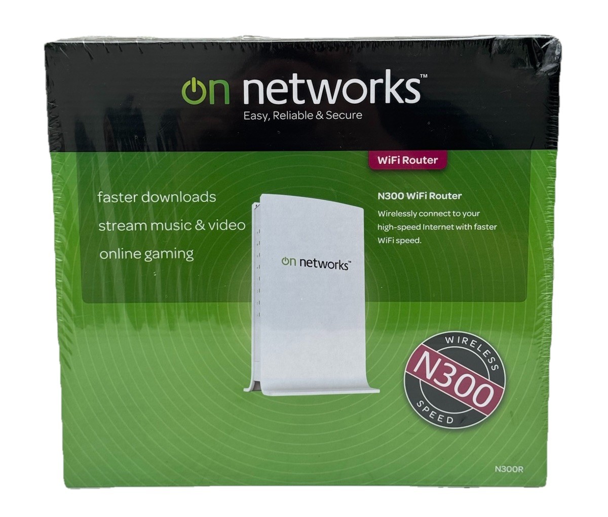 On Networks N300 WiFi Router NEW SEALED