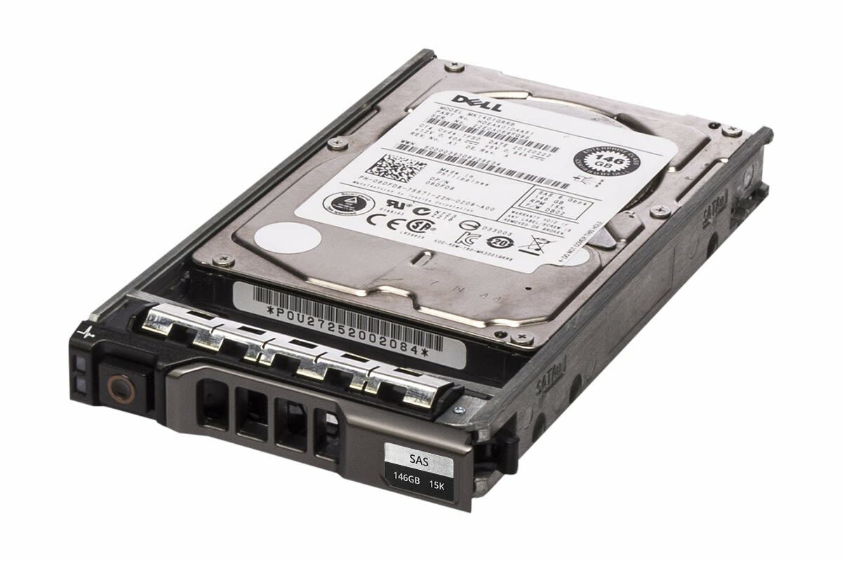 6DFD8 06DFD8 DELL ENTERPRISE 146GB 15K RPM 6Gb/s 2.5" SAS SERVER HDD