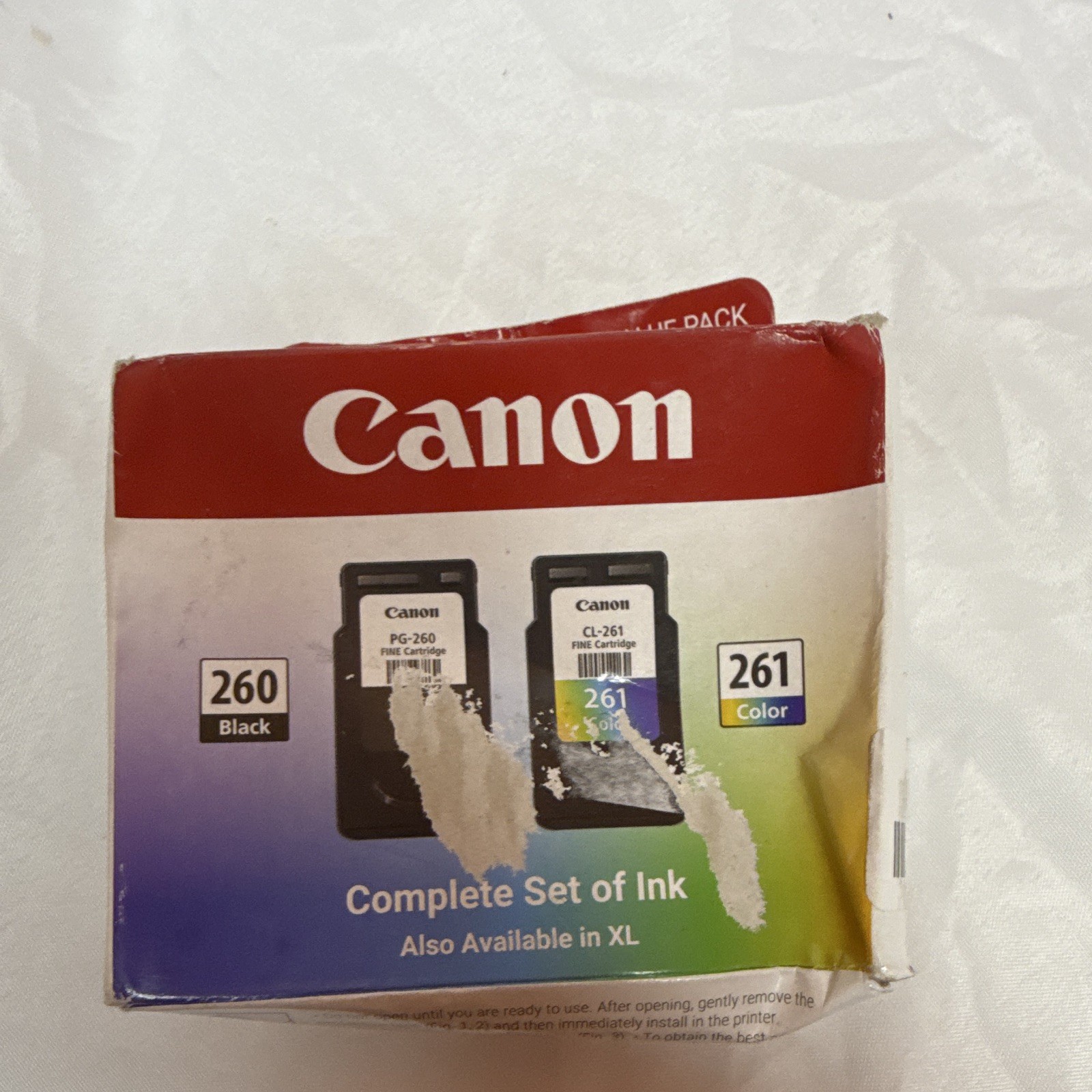 Canon Complete Set Of Ink ,genuine Ink