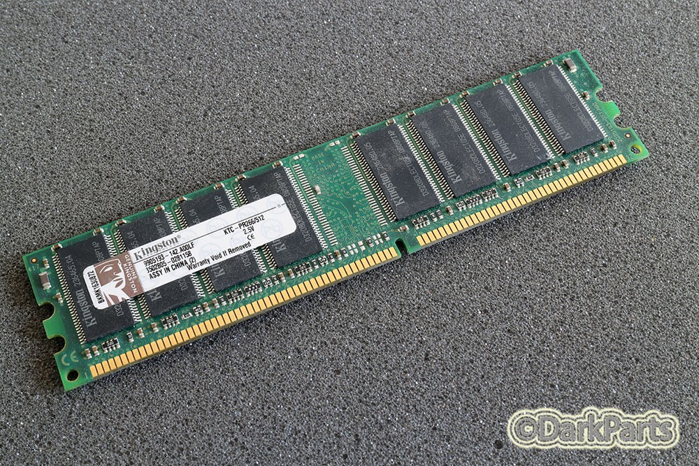 Kingston KTC-PR266/512 512MB Memory PC2100U RAM DDR-266Mhz