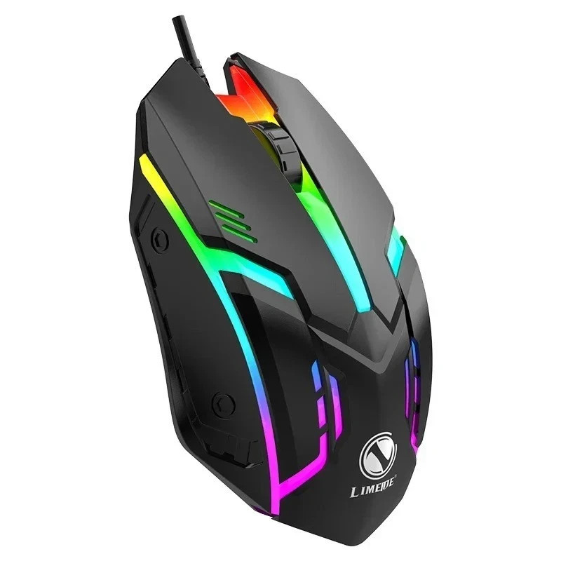 Sports LED Luminous Backlit Wired Mouse USB Wired for Desktop Laptop