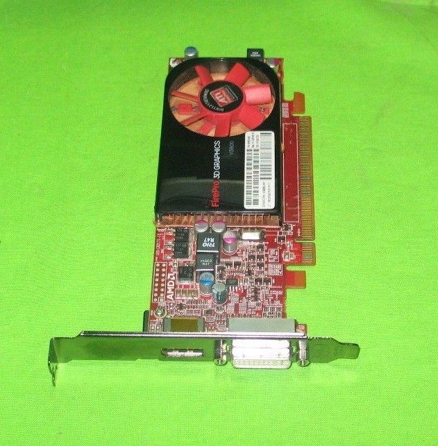 ATI FirePro 3D V3800 512MB GDDR3 Graphics Card DVI + Display Port 608886-002 PCIe