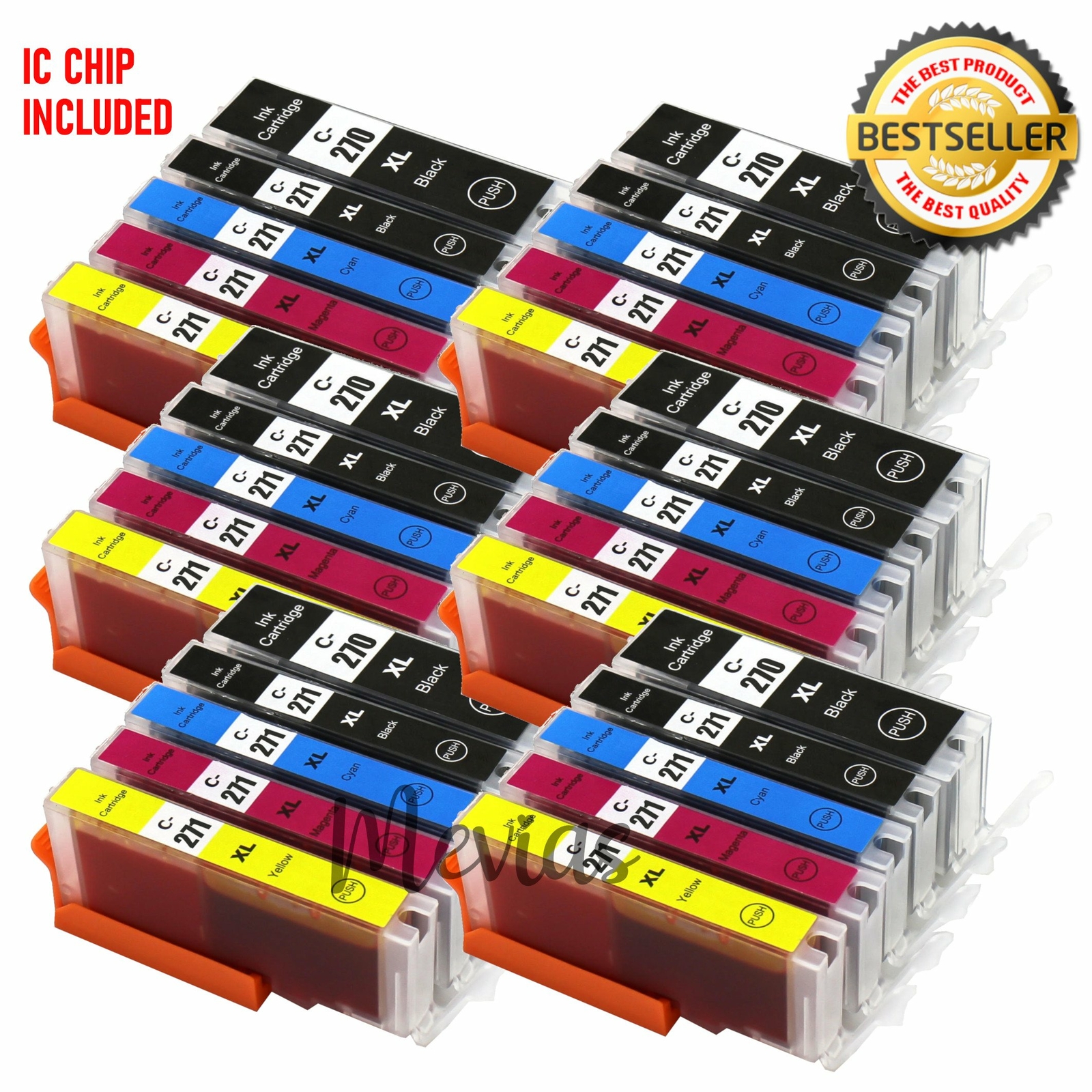 30pk PGI-270XL CLI-271XL Ink Cartridges For Canon PIXMA MG5720 MG5722 MG6820
