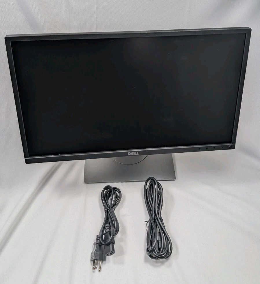 Dell Professional P2217H 21.5" Screen LED-Lit Monitor -Used -Stand/Cables Tested
