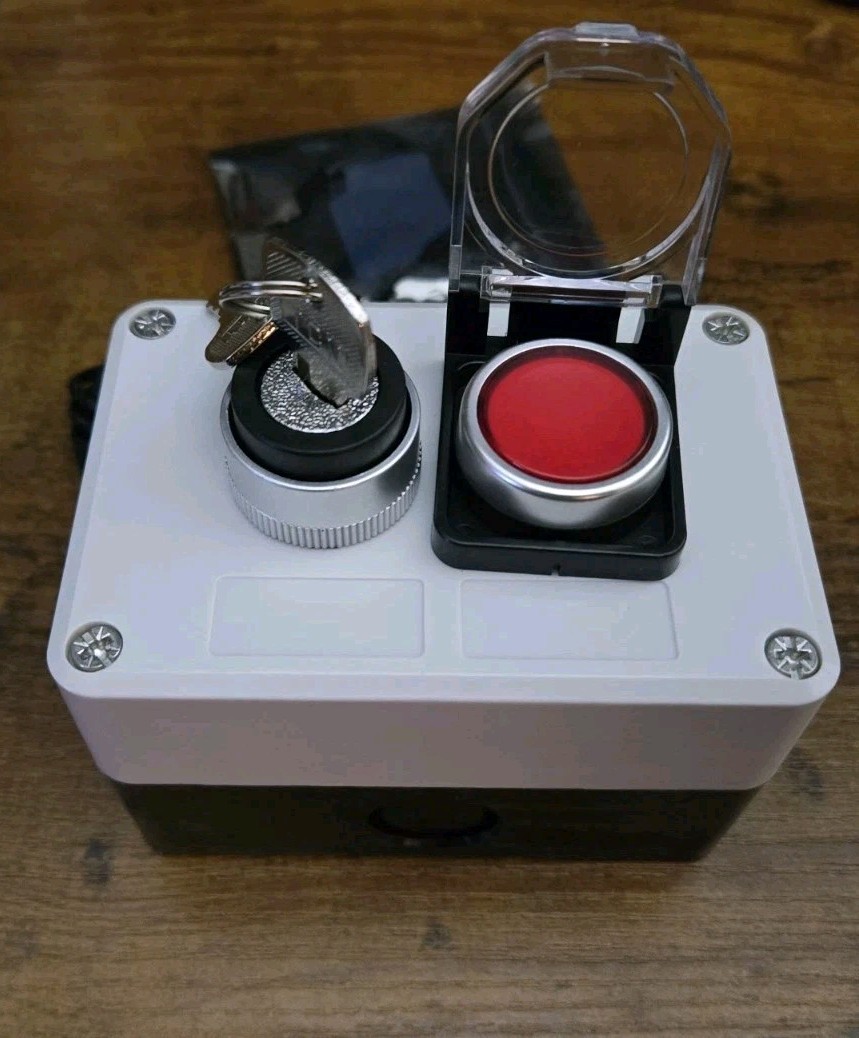 Desktop PC External Power Switch With Key