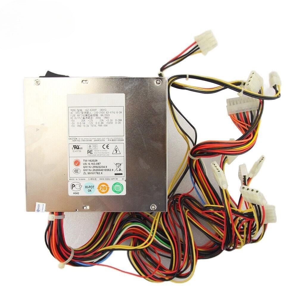 HG2-6300P 300W Power Supply for Zippy ATX Computer Equipment