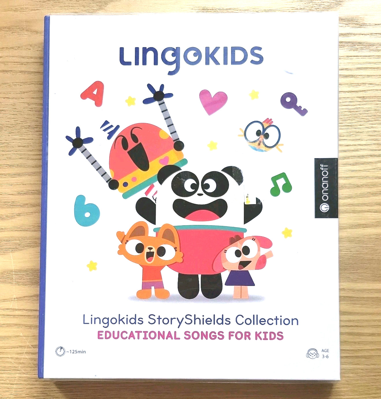 Lingokids StoryPhones StoryShields 4 AUDIO DISKS Kids Educational Learning New