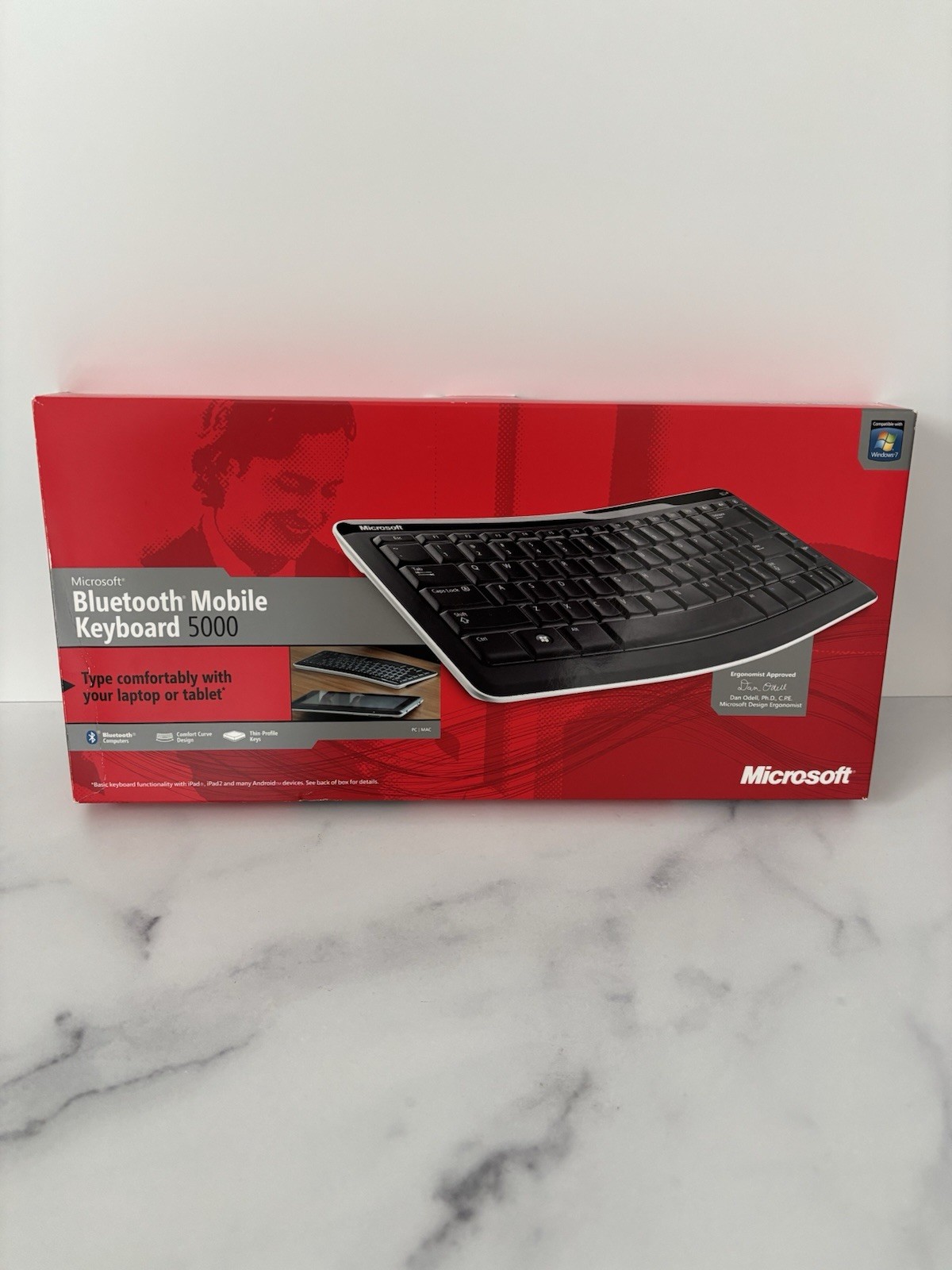 Microsoft Bluetooth Mobile Keyboard 5000 NEW OPEN BOX for PC & MAC