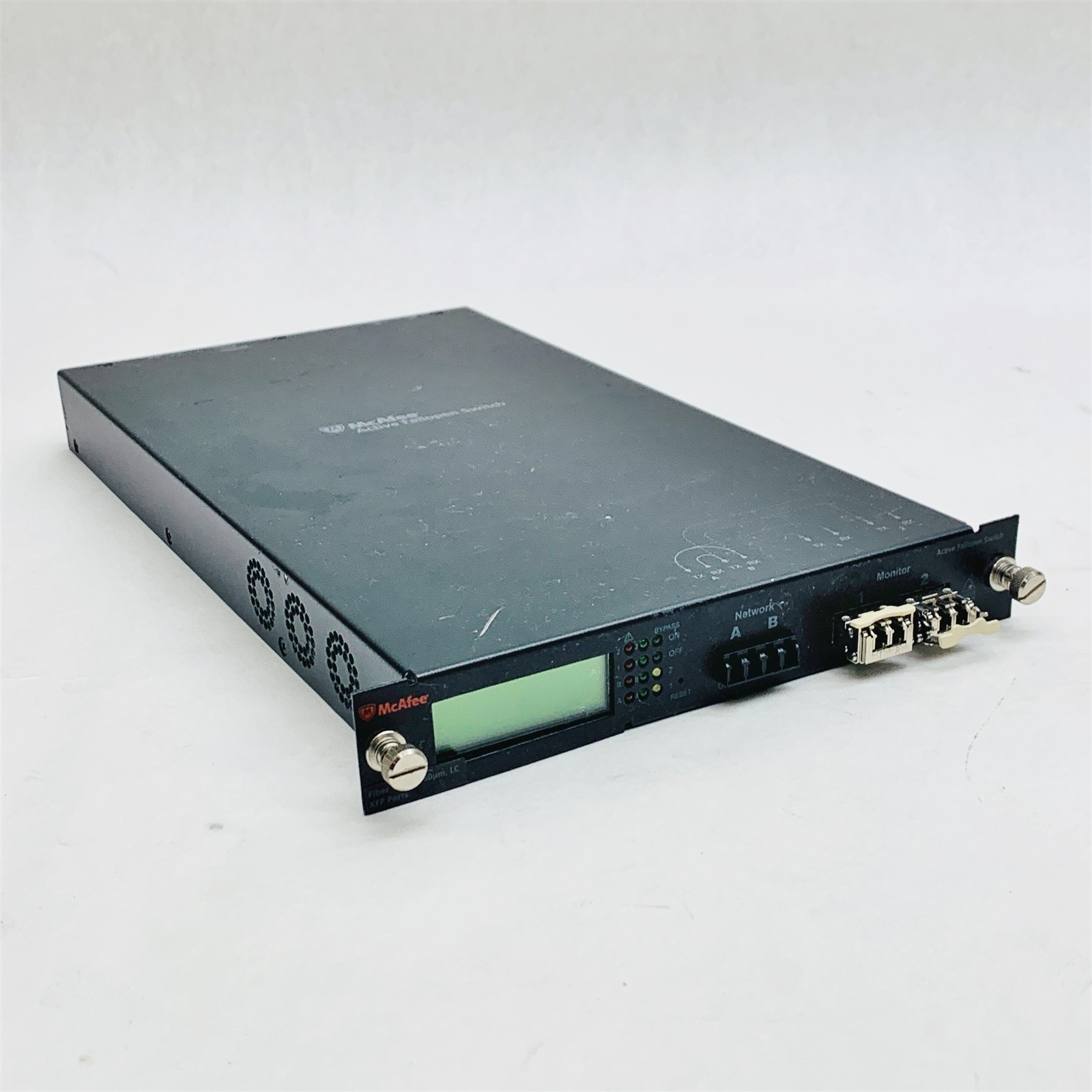 McAfee Active Failopen Switch Fiber 10G SR 50um LC XFP Ports 222-0018-00-G