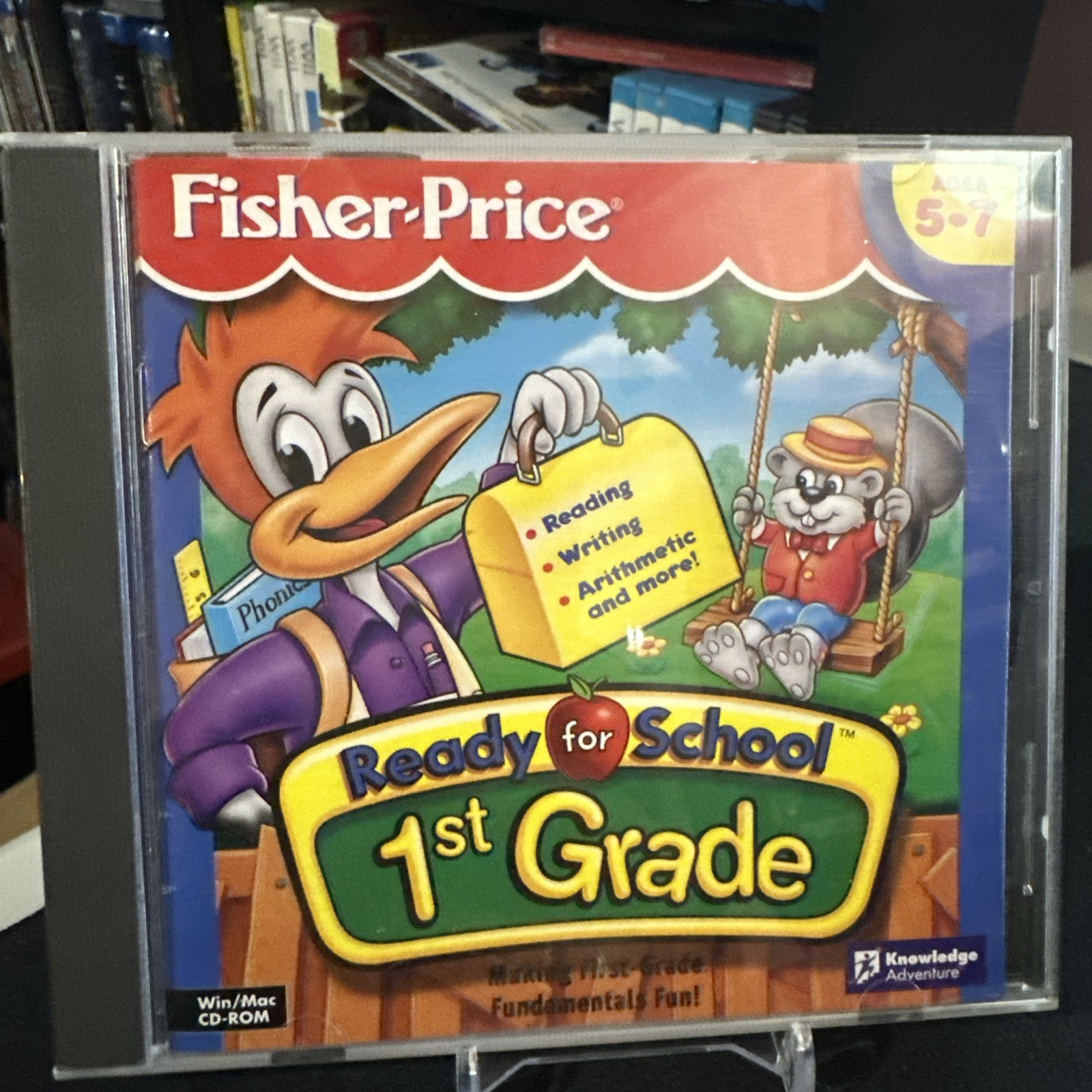 Fisher Price Ready For School 1st Grade PC CD-ROM Ages 5-7